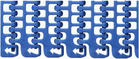 Uni - Ammeraal Beltech, Slat Top Plastic Chain 880 Tab-RT, Table Top Conveyor Chain