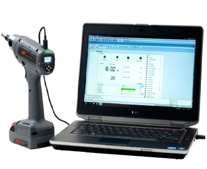 IR QXC Series #QXC2AT05PQ4 Cordless Angle Wrench Torque Precision Fasteners Tools 1/4" Quick Change 1.0-5 in-lbs (9-44 Nm) 1213 (RPM) Free Speed