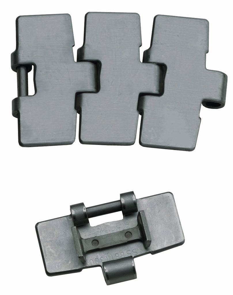 Uni - Ammeraal Beltech, Slat Top Stainless Steel Chain 881 Table Top Conveyor Chain