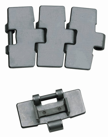 Uni- Ammeral Beltech. Slat Top Stainless Steel Chain 881 Tab, Table Top Conveyor Chain.